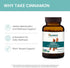 Himalaya Organic Cinnamon, for Glycemic Support, 1100 mg Daily, 60 Tablets, from Cassia Cinnamon Bark and Ceylon Cinnamon Extract, Non-GMO Project...