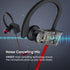 Bluetooth Headphones, Deep Bass Wireless Running Headphones w/16 Hrs Playtime, Bluetooth Earbuds in-Ear w/Earhooks, IPX7 Waterproof Sports Earphon...