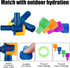 Skylety 8 Pieces Bite Valve Replacement Silicone Mouthpieces for Most Brands with 2 Pieces Shut off Valve and Tube O Ring for Hydration Pack Bladd...