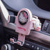Kawaii Kitty Pink Air Vent Car Mount, Hands Free Cell Phone Holder for Car, Cute Kitty car Accessories, Clamp Cradle, Compatible with All iPhone A...