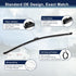 X AUTOHAUX 380mm 15" Rear Window Windshield Wiper Blade for Ford Edge 2016-2021 for Volvo XC90 2007-2012 for XC60 2010-2011 for BMW X5 E70 2007-20...