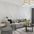 JSEVEM Grey White Marble Wallpaper Peel and Stick 15.74"×118.11" Granite Waterproof Contact Paper Self Adhesive Removable Decor Vinyl Wall Paper S...