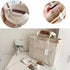 Women Canvas Tote Bag with Multi Pockets High Capacity Handbag Leisure Bag for Mommy Storage Bag...