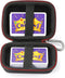 RAIACE Hard Travel Carrying Case for Set Enterprises Five Crowns Card Games, Protective Storage Bag. (Not Including Cards) - Black...