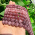 Yochus 10mm Lepidolite Round Loose Beads Natural Stone Beads for Jewelry Making...