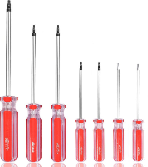 Triangle Screwdrivers Set 7 Sizes 1.4mm 1.8mm 2.0mm 2.3mm 2.7mm 3.0mm 4.2mm, SKZIRI 7in1 Triangle Screwdriver Tool Kit for Fixing Electronic Toys ...