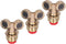 Zerodis Brass Misting Nozzles, 3Pcs Spray Nozzles with Filter Garden Irrigation Mist Nozzle Sprinkler for Landscaping Outdoor Cooling System...