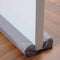 Under Door Draft Stopper Gray 29"-35" Noise Window Breeze Dust Air Blocker Adjustable Door Sweeps...
