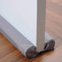 Under Door Draft Stopper Gray 29"-35" Noise Window Breeze Dust Air Blocker Adjustable Door Sweeps...