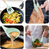 Kitchen Utensils Set, 5 Pcs Non-Stick Silicone Kitchen Cooking Utensils with Wooden Handle, Kitchen Spatula Cookware Utensils Set, Heat Resistant ...