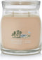 Yankee Candle Seaside Woods Scented, Signature 13oz Medium Jar 2-Wick Candle, Over 35 Hours of Burn Time...