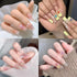 50Pcs Flower Nail Charms 3D Lovely Flower Charms Nail Rhinestones Gold Edge Glaze Design Resin Nail Jewels Colorful Floral Nail Art Charms Supplie...