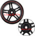 Hard Plastic Wheel Rims & Plastic Tires 12mm Hex Compatible with Traxxas HSP Tamiya Kyosho Himoto 1/10 RC Drift Car (Style 2)...