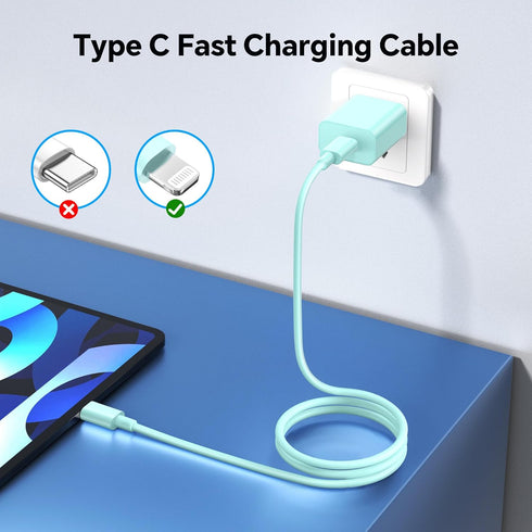 Phone Charger Fast Charging?2Pack USB Wall Charger with 10ft Liightning Cable, for Phone Cable Fast Charging Compatible with Phone 14/13/12/11 Pro...
