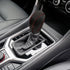 Compatible with DIY Genuine Leather Carbon Fiber Texure Gear Shift Knob Cover Interior Protective Cover for Subaru Forester 2019 2020 2021 Black R...