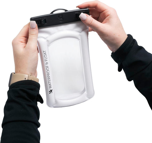 geckobrands Float Phone Dry Bag - Waterproof & Floating Phone Pouch – Fits Most iPhone and Samsung Galaxy Models...