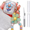 Compatible with Airpods Case with Cleaning Kit, Cute Clear Flower Airpods Protective Skin Airpod Case Cover Airpod 2 Case for Girl Women Compatibl...