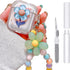 Compatible with Airpods Case with Cleaning Kit, Cute Clear Flower Airpods Protective Skin Airpod Case Cover Airpod 2 Case for Girl Women Compatibl...