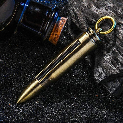 Keychain Matchstick Fire Starters, Waterproof Permanent Metal Match with Flint Matchstick, Portable Kerosene Refillable Lighter for Emergency Surv...