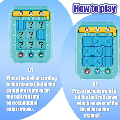 Brain Maze Puzzle Game - Montessori Educational Toy for Kids, Puzzle Balls for Kids, Safe Non-Toxic Material, Ideal Gift for Boys & Girls 3+...
