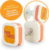 BEBE FUERTE Twist & Shake Dumbbell by Robin Arzon - Bilingual Toddler Sensory Toys - Baby Workout Toys - Baby and Toddler Gifts for Ages 3 Months ...