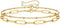 Dainty Gold Bracelets for Women, 14K Gold Plated Adjustable Layered Bracelet Cute Evil Eye Oval Chain Pearl Bar Turtle Gold Bracelets for Women Je...