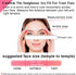 SIPHEW Oversized Square Sunglasses for Women|Lightweight Fashion Sunglasses 100% UV400 Protection|Trendy Mirrored Shade...