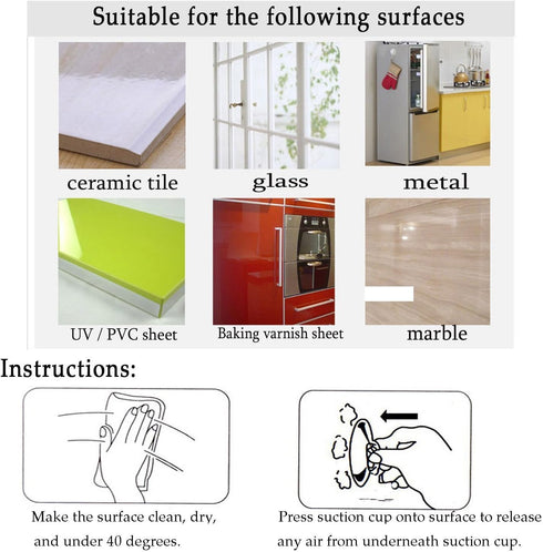 Whaline 30 Packs Suction Cup Plastic Sucker Pads Without Hooks, Clear, 3 Size, 45 mm, 30 mm, 20 mm...