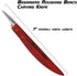 UJ Ramelson Beginner's Bench Roughing Knife - 1095 High-carbon steel blade - Great for Beginners - Whittling, Chip Carving...