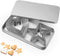 Heart Star Cookie Cutters Set, Valentine’s Day Heart Shaped Biscuit Cutters Stainless Steel Pastry Donuts Cutters with Storage Box...