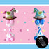 SING F LTD 5Pcs Plastic Sticks Clear Pole for Balloon Column Arch Base Stand Builder Kits...
