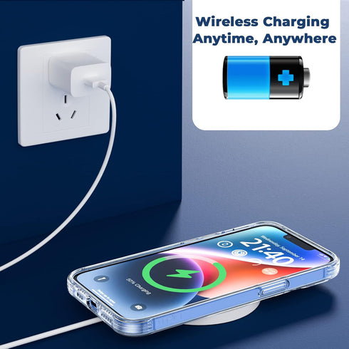 ORIbox iPhone 12 Pro Max Case Clear Matte Translucent Soft Edges Lightweight Shock Absorption Crystal Design Anti-Fingerprint...