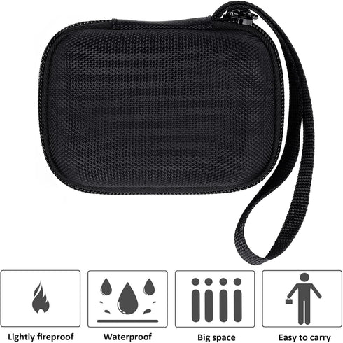 khanka Hard Case Replacement for Anker 45W Wall Charger 5,000mAh 20W Portable Charger, 521 Power Bank (PowerCore Fusion), Case Only (Black)......