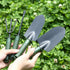 Garden Tools Set, 4 Piece A3 Steel Mini Shovel Set for Digging, Transplanting, Loosening Soil, Weeding, Home Indoor Gardening Garden Gifts(Four-Pi...