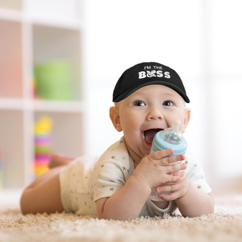 DALIX I'm The Boss Baby Hat Infant Baseball Cap for Baby Girls and Boys...