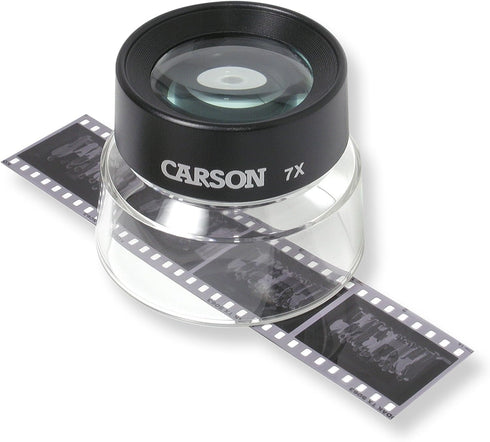 Carson LumiLoupe 7x Pre-Focused Stand Magnifier Loupe (LL-77)...