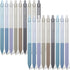 Retractable Ballpoint Pens Black Ink 0.7mm Pens Writing Pen Office Fine Ball Point Pen for Journaling (18+2 Count)...