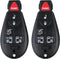5+1 Buttons Car Keyless Entry Remote Control Key Fit for Dodge Grand Caravan 2008-2014?Chrysler Town and Country 2008-2015?M3N5WY783X? Pack of 2...