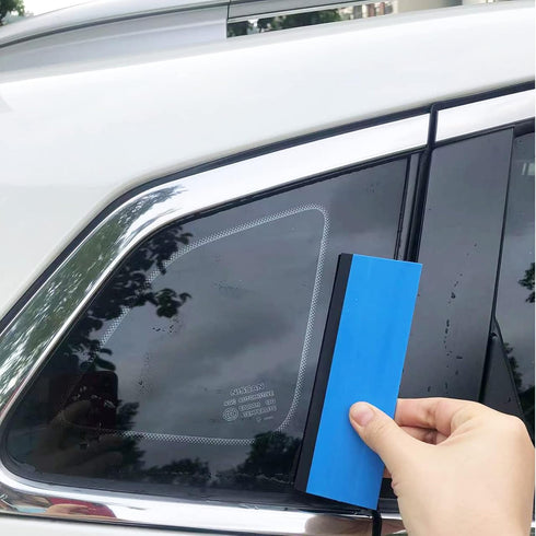 Ehdis 6" Block Squeegee Car Rubber Squeegee for Car Window Windshield,Film,Stickers,Decals and Vinyl Applicator Tool, Pack of 2-Blue...