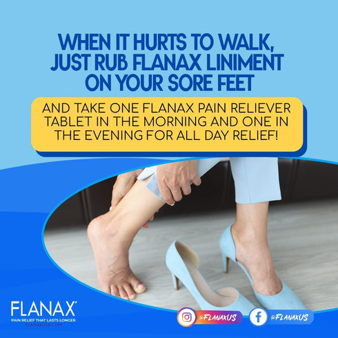 Flanax Pain Relief Cream, Fast Acting Ointment for Muscle Aches, Back Pains, and Strains, Helps Reduce Inflammation and Improve Athletic Performan...