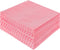 Disposable Cleaning Towels Dish Towels and Dish Cloths Reusable Towels 11.5” x 13.5”, Handy Cleaning Wipes, Pink (50)...