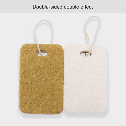 Natural Sponge, Sponges Individually Wrapped, Non Scratch Kitchen Cleaning Sponge Scouring Pad Cellulose Coconut Scrubbing Sponge for Washing Dish...