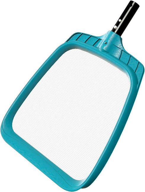POOLWHALE Professional Pool Skimmer Net,Fine Mesh Net Bag,Heavy Duty Swimming Leaf Skimmer Cleaning Tool - Fast Cleaning,Debris Pickup Removal- Fi...