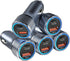 5 Pack USB C Car Charger, Bangfun 36W Dual USB Car Charger Adapter Fast Charge PD&QC 3.0 Cigarette Lighter USB Charger Compatible iPhone 15 14 13 ...