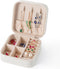 Travel Jewelry Case, Jewelry Organizer Box, Jewelry Organizer Jewelry Travel Organizer Small Jewelry Organizer Ring Organizer Necklace Organizer E...