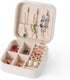 Travel Jewelry Case, Jewelry Organizer Box, Jewelry Organizer Jewelry Travel Organizer Small Jewelry Organizer Ring Organizer Necklace Organizer E...