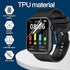 Compatible for Yoever Smartwatch Screen Protector, Lamshaw Full Coverage TPU Clear Film Compatible for Yoever 1.95 Inches Smartwatch (TPU- 6 Pack)...