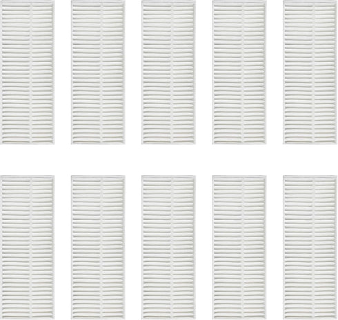 10 Pack Replacement HEPA Filters Kit for LS1 Robot Vacuum and Mop Combo...