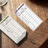 100Pcs Cash Breakdown Teller Stickers 2X4inch Cash Tracker Memo Labels Bank Cash Bill System Accessory Stickers for Cash Budget Planner Envelopes ...
