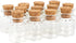 Magic Season Decorative Glass Bottles (12 Pcs / 0.17 fl oz.)...